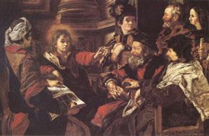 Jesus among the Doctors (mk05), SERODINE, Giovanni